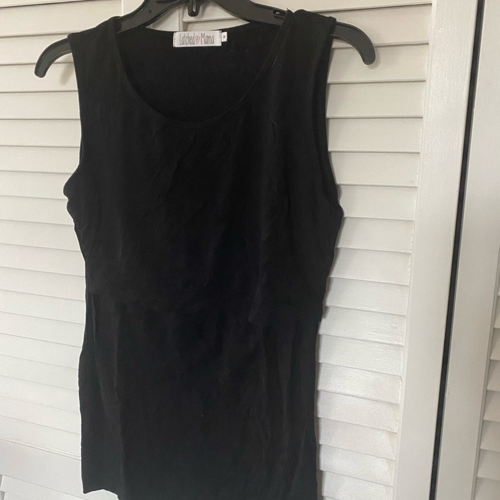 Latched Mama Nursing Tank Top Medium